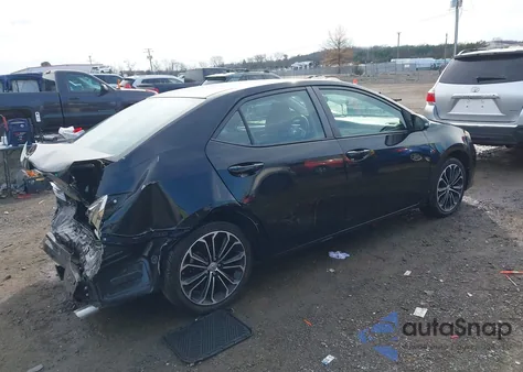 2015 Toyota Corolla S Plus from USA, damaged, VIN 2T1BURHE7FC381250